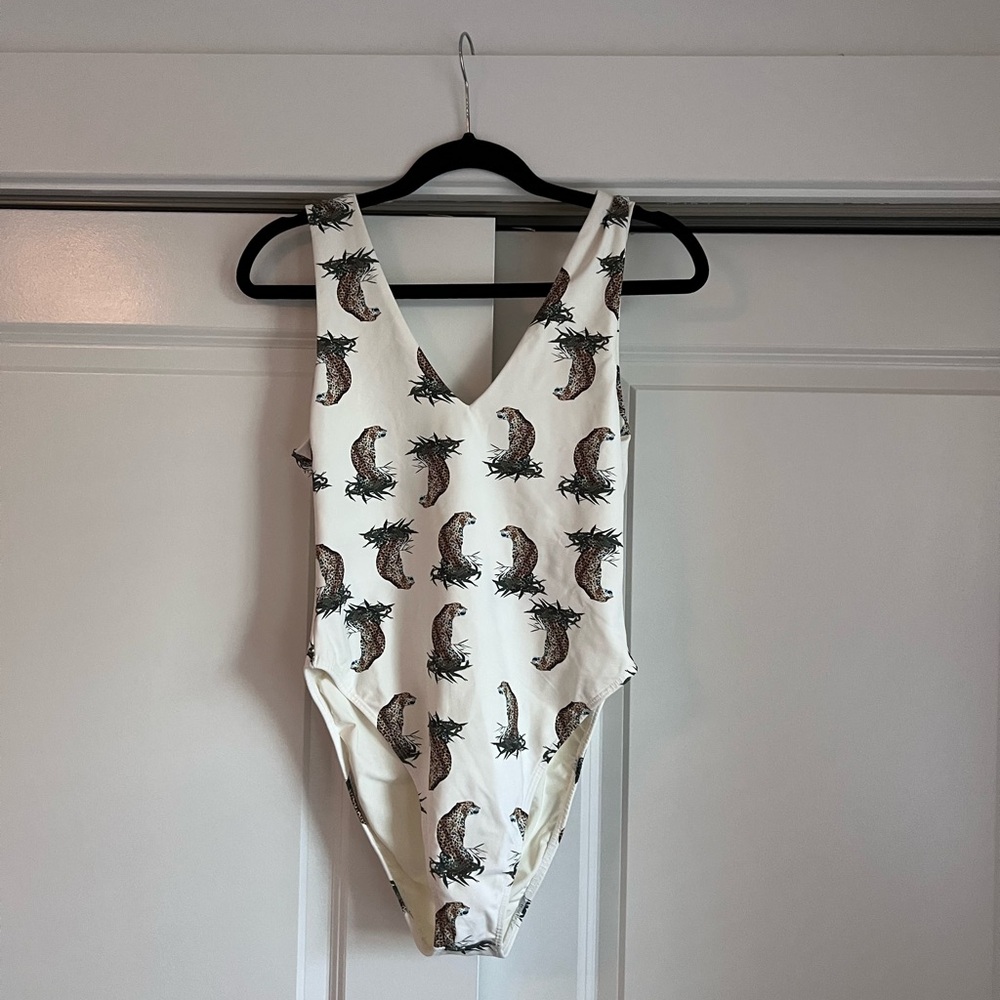 Montce One Piece Belted Swimsuit - Picture 2 of 3